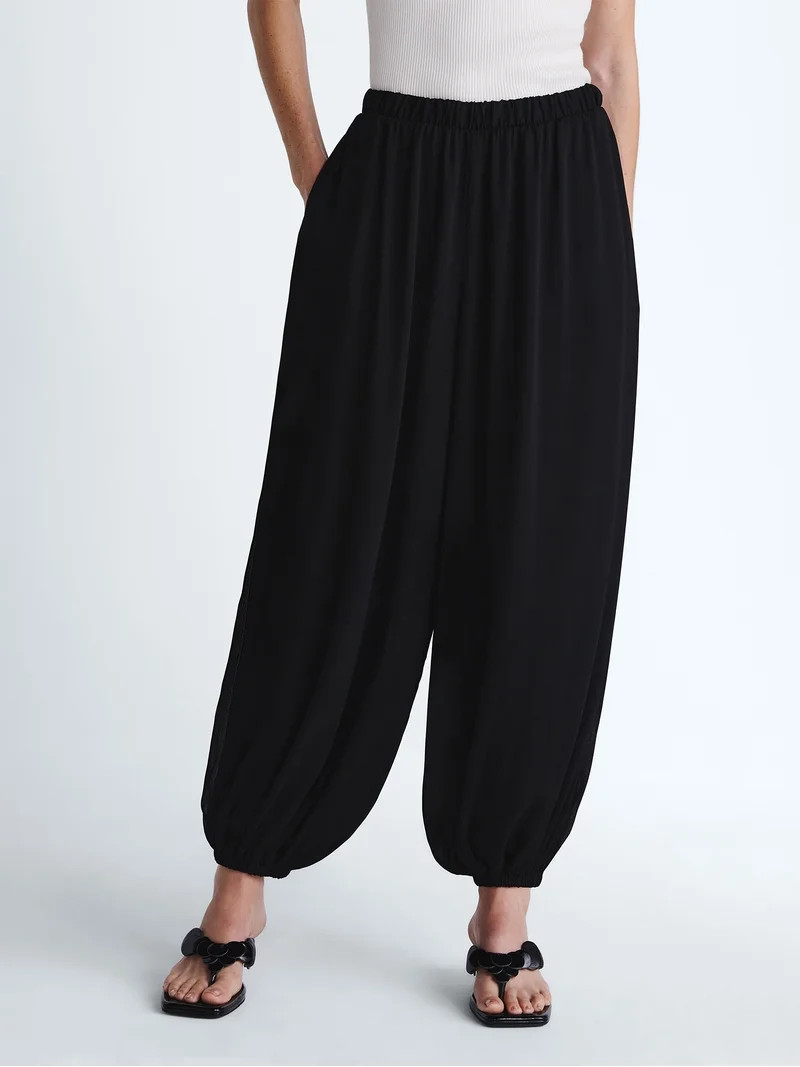 Scoop Women's and Women's Plus Pull on Harem Pant, Sizes XS-4X | Walmart (US)