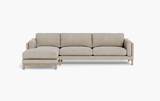 Sloan 3-Seat Reversible Chaise Sectional | Interior Define