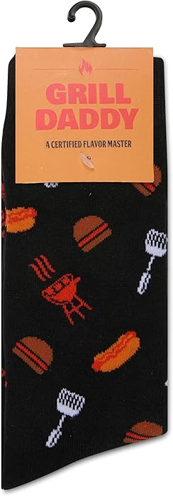 Perfect Gift Idea: A funny, giftable pair of socks for dads, husbands, boyfriends, grill masters,... | Amazon (US)
