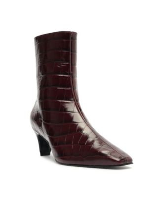 Schutz Women's Dellia Square Toe Booties - Macy's | Macy's