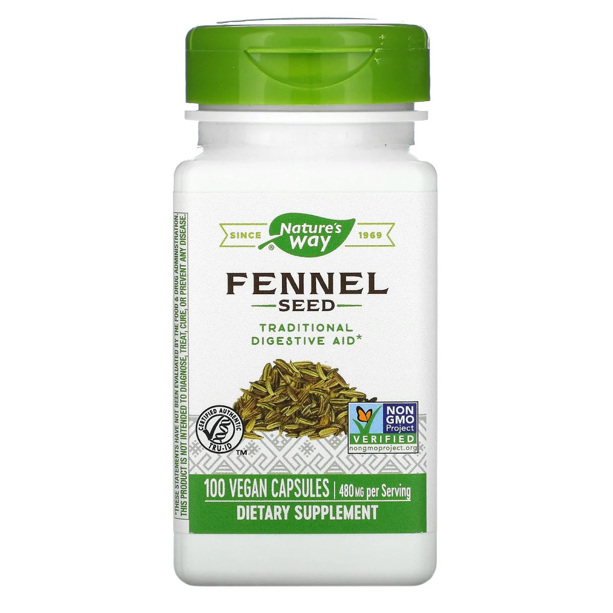 Nature's Way Fennel Seed (100 count) #5772 | Smallflower