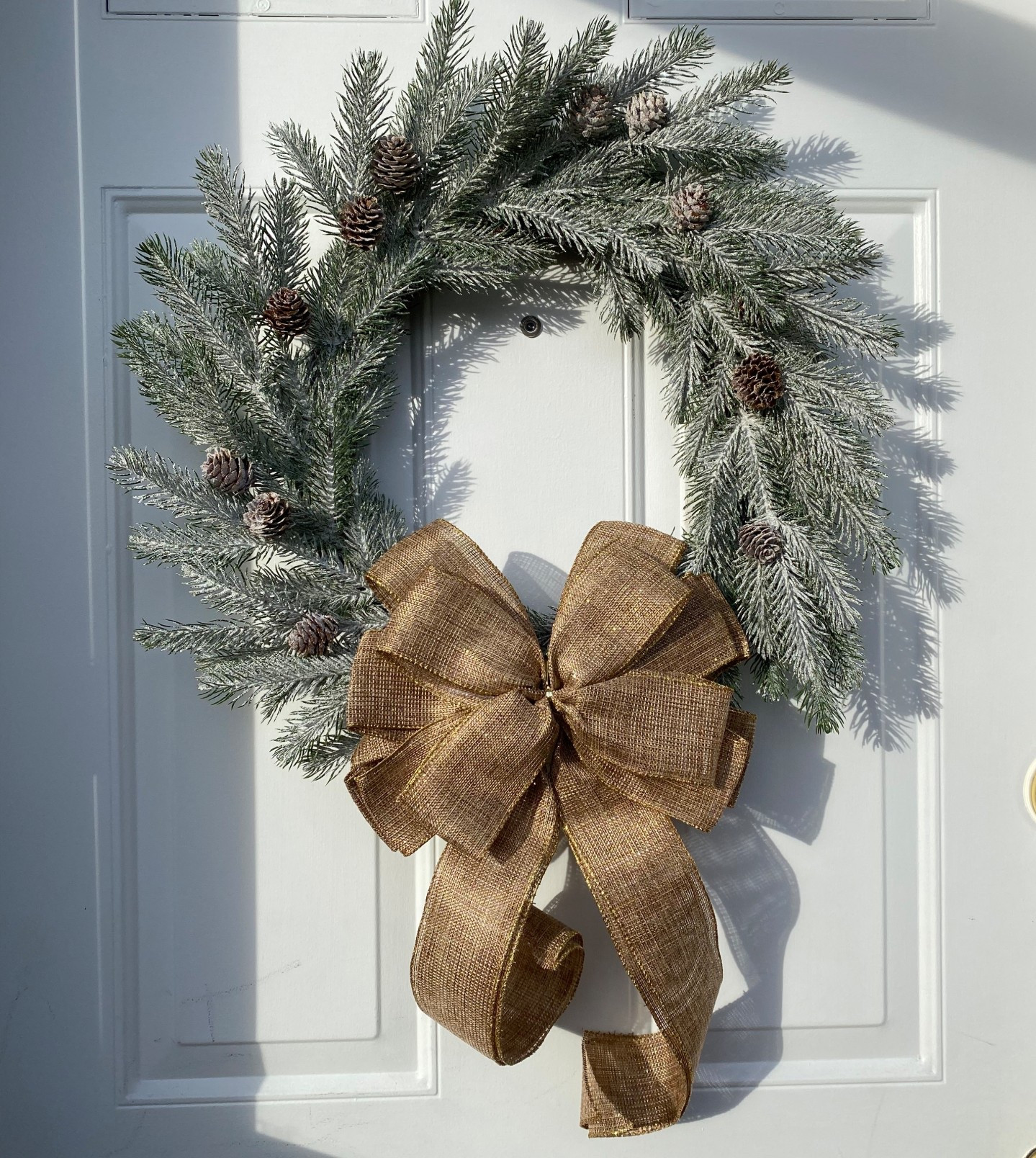 sometimes the pre-done wreaths are SO expensive! 🎄 so last year i bought a wreath on sale at Michael’s and added a bow that i liked! ✨

#LTKHoliday #LTKHome #LTKSeasonal