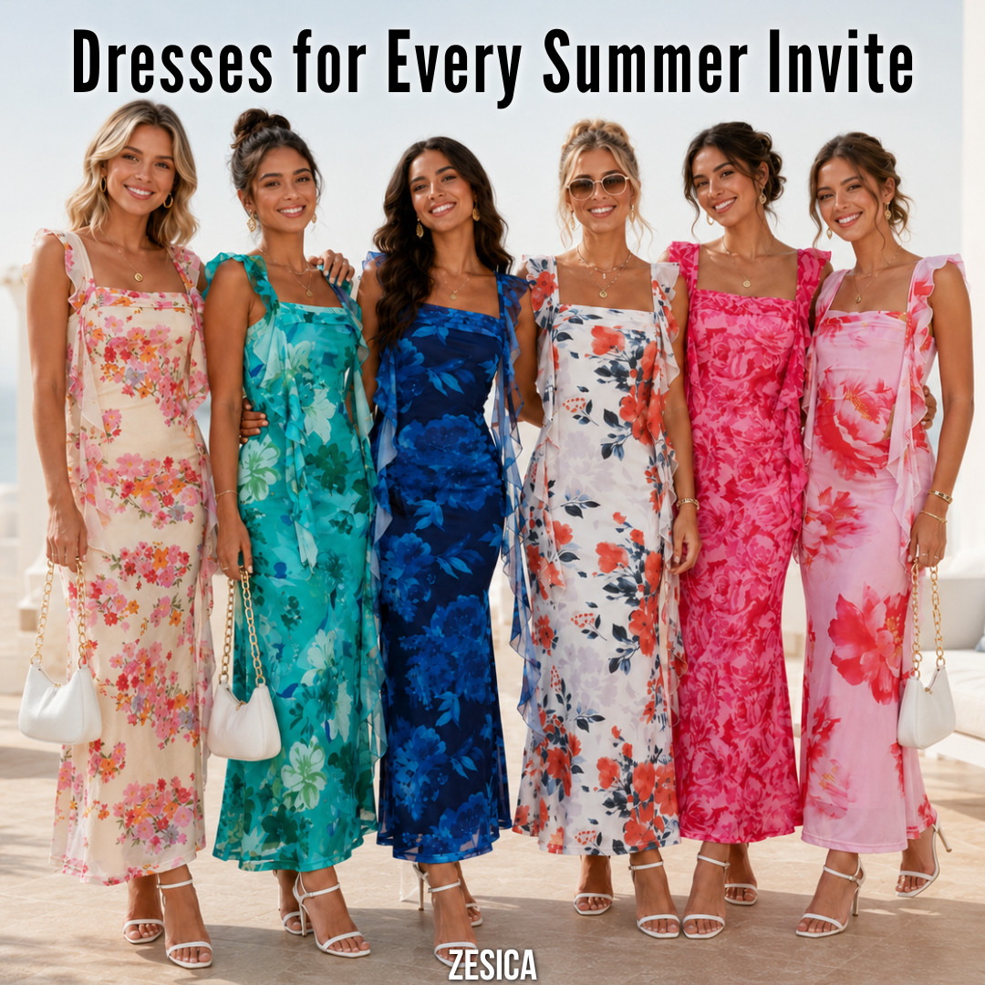 ZESICA | Square Neck Bodycon Floral Maxi Dress

The Dresses for Every Summer Invite ☀️ 

The kind of dress you grab when you want to look pretty, polished, and event-ready without overthinking the outfit. 💐

I did the digging and this style stood out because it checks so many boxes at once: floral print, sleeveless square neckline, bodycon shape, mesh overlay, maxi length, and that soft boho-meets-cocktail feel that works for way more than one occasion.

This is the kind of dress that makes getting dressed easier when the invite says “summer wedding,” “beach dinner,” “bridal shower,” or “vacation cocktails” and you need something flattering, feminine, and photo-ready.

Why this dress is worth checking:
- floral prints that pop in photos
- square neckline for a flattering shape
- mesh overlay that feels elevated and dressy
- bodycon fit without looking too plain
- maxi length that feels wedding guest appropriate
- easy to style with heels, sandals, gold jewelry, a clutch, or a white shoulder bag
- works for multiple summer events instead of just one outfit moment

Perfect for: summer weddings, wedding guest outfits, beach weddings, destination weddings, bridal showers, baby showers, graduation parties, vacation dinners, cruises, resort dinners, rehearsal dinners, cocktail parties, date nights, birthday dinners, garden parties, and every “what do I wear?” summer invite.

This is for the girl who wants one pretty dress that can do the most — colorful, flattering, feminine, and easy to rewear for different plans.

If your summer calendar is starting to fill up, this ZESICA floral maxi dress is the one I’d check first.

↓ Everything is linked!

#LTKSaleAlert #LTKTravel #LTKWedding