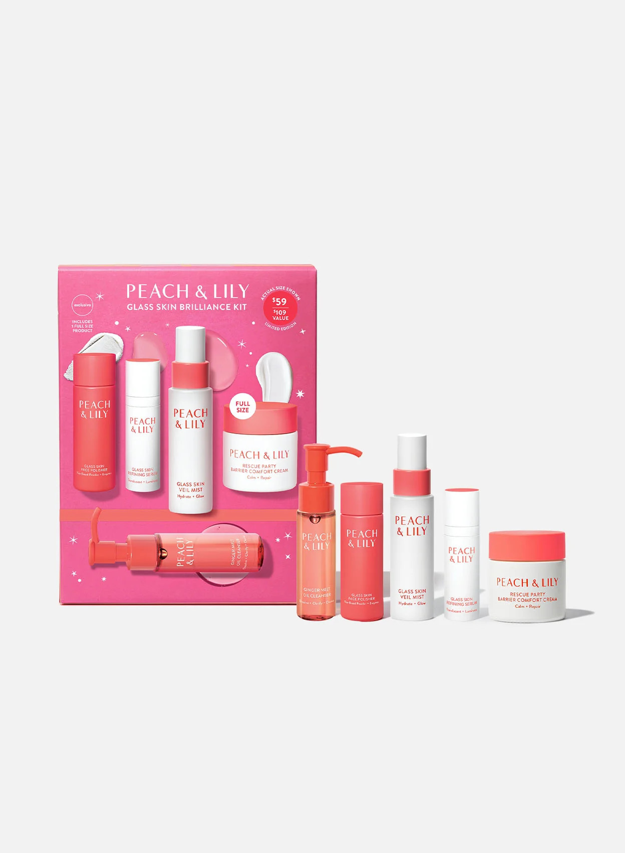 Glass Skin Brilliance Kit | Peach & Lily