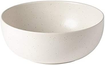 Casafina Stoneware Ceramic Dish Pacifica Collection Serving Bowl 10", Vanilla | Amazon (US)