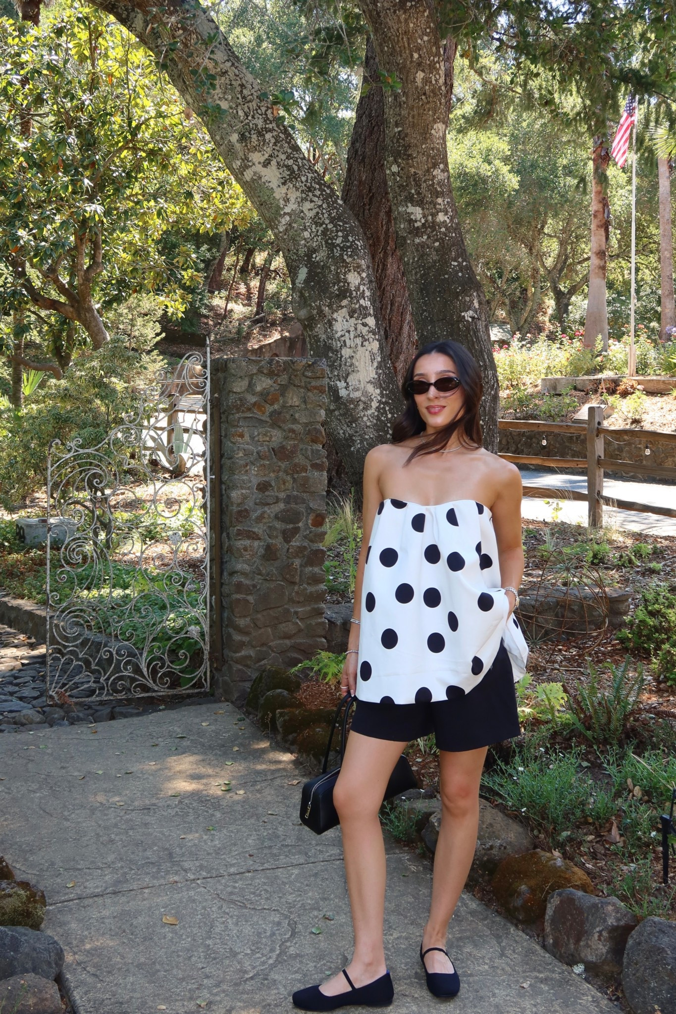 Wine tasting look! Linking similar shorts since these are old and sold out.

#LTKStyleTip #LTKFindsUnder100 #LTKItBag