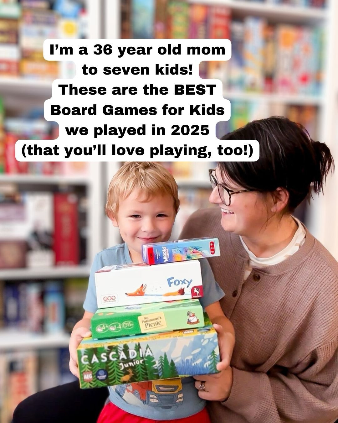 We played over 250 games this year and picked the ones that stood out as the best kids board games of 2025. These games are engaging, fun, and keep kids coming back for more.

What we look for in a great kids game:
✔️ Quality materials
✔️ Engaging art and theme
✔️ Short playtimes
✔️ Strategic choices
✔️ Fun for adults too

Comment “Games” and I’ll send the full list of the 10 best kids games we played this year straight to your DMs PLUS our list of the best Family Board Games of 2025!

Did your family have a favorite game in 2025? Share it below!