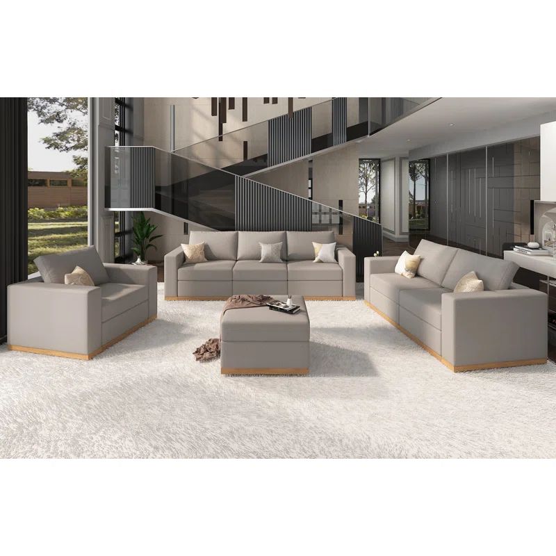 Upholstered Sectional | Wayfair North America