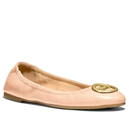 Coach Women's Bailey Smooth Leather Ballet Flats (Beechwood), US 7.5 | Walmart (US)