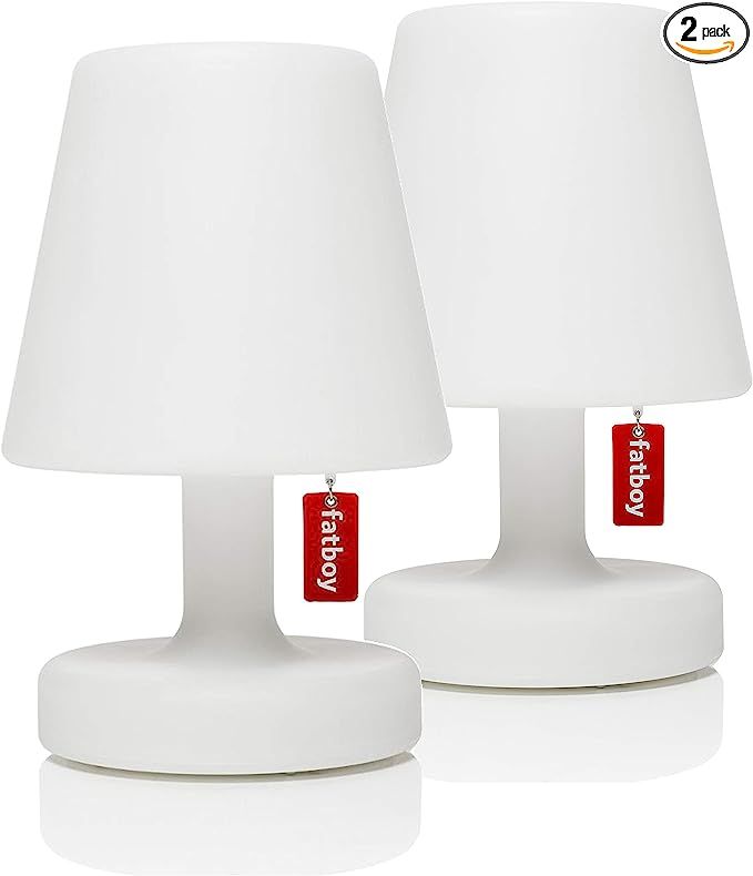 Fatboy Edison The Petit Rechargeable LED Lamp Version 2.0 (2 Pack), Polypropylene, White | Amazon (US)