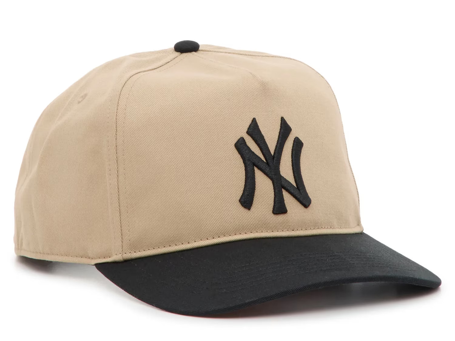 47 New York Yankees Hitch Baseball Cap | Men's | Khaki/Black | Size One Size | Hats | Baseball Cap | DSW