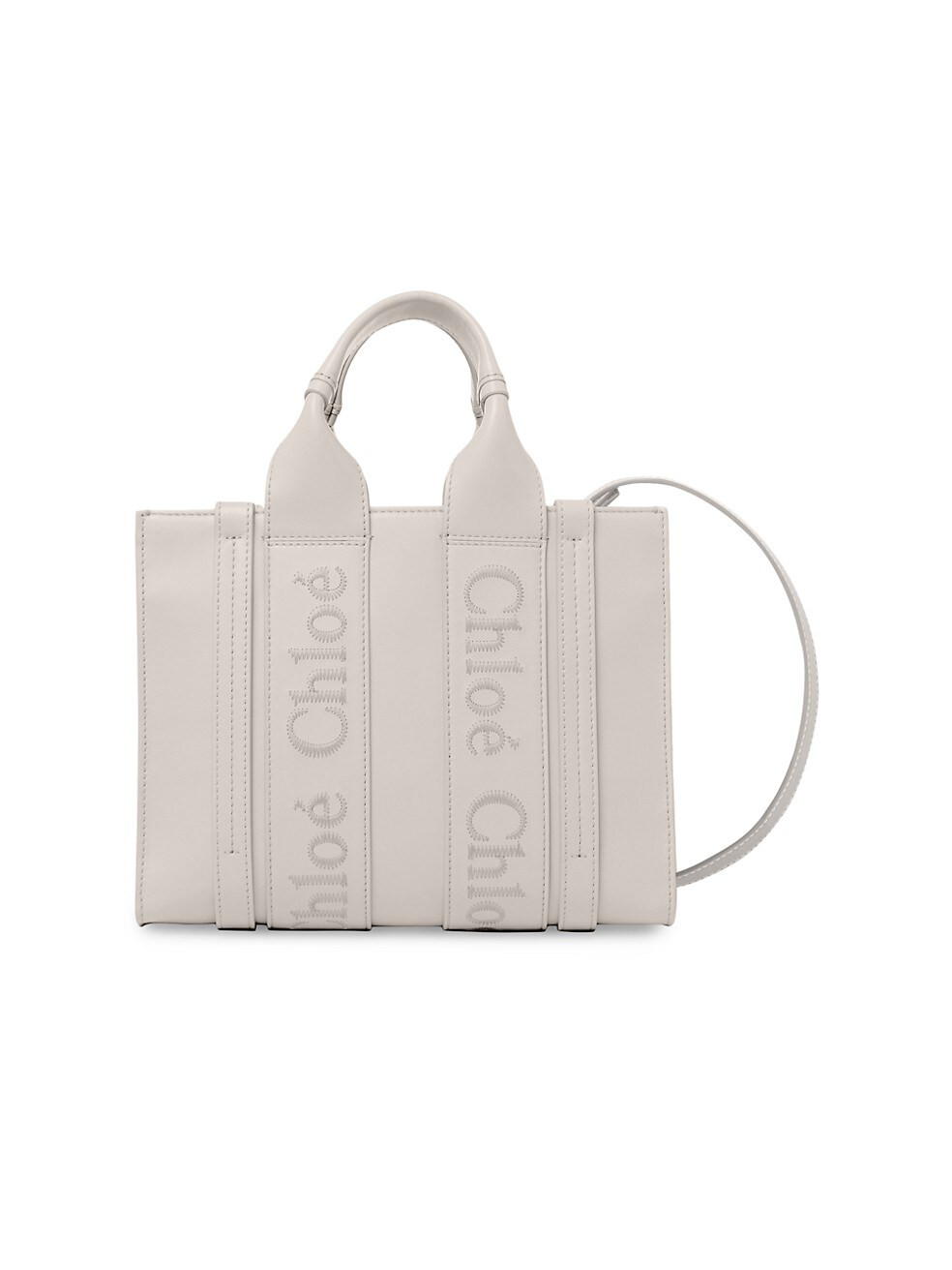 Chloé Small Woody Leather Tote Bag | Saks Fifth Avenue
