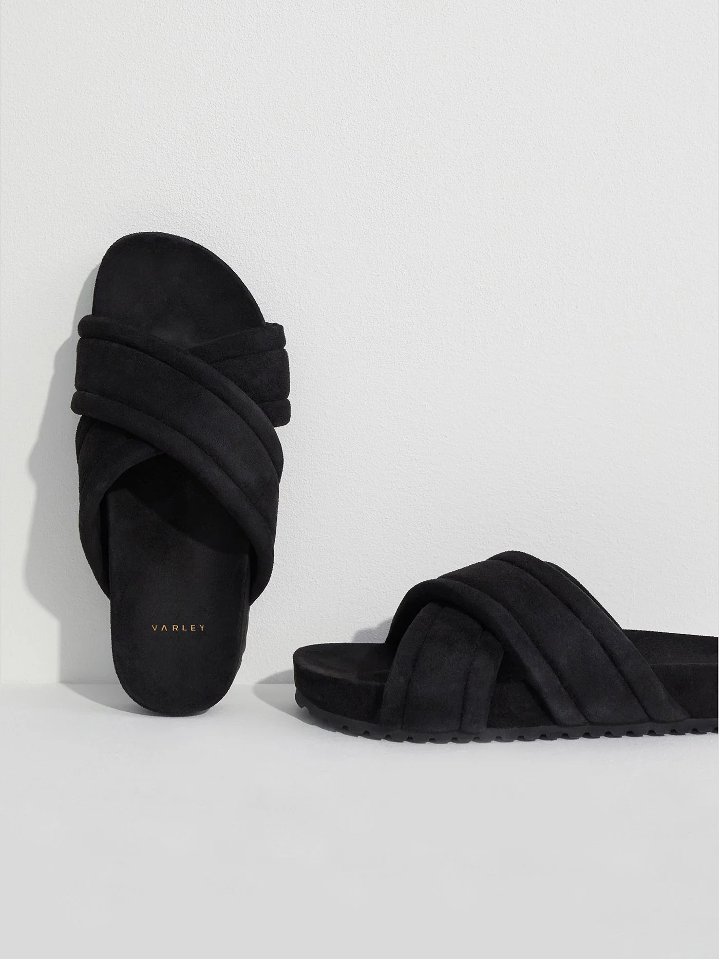 Ronley Quilted Slides12 ReviewsThe faux suede Ronley slides are your go-to staple for the warmer ... | Varley USA