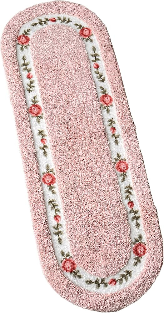 Stay Young Beautiful Rose Flower Area Rugs for Living Room Bedroom Super Soft Bathroom Rugs Non S... | Amazon (US)