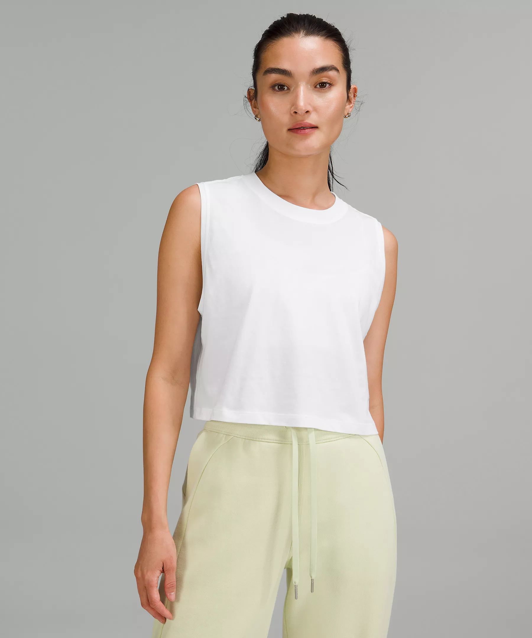 All Yours Cropped Cotton Tank Top Online Only | Lululemon (US)