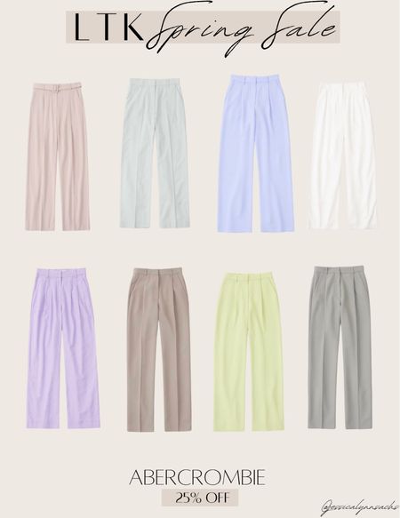 LTK Spring Sale- Abercrombie Trousers

#LTKsalealert #LTKSale #LTKFind