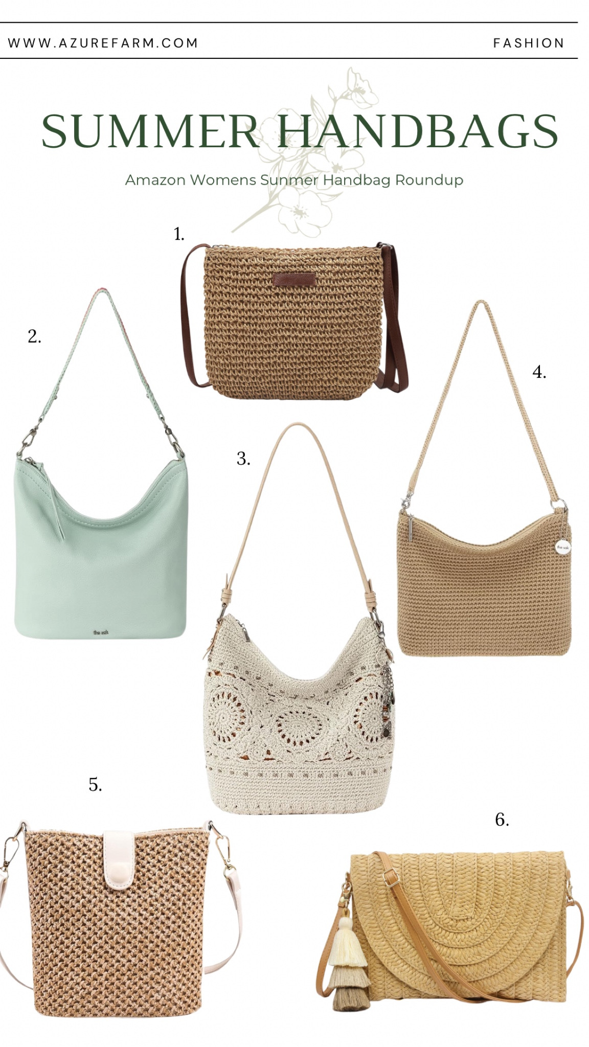 Summer handbag round up from Amazon! 



#LTKSeasonal #LTKFindsUnder100 #LTKStyleTip