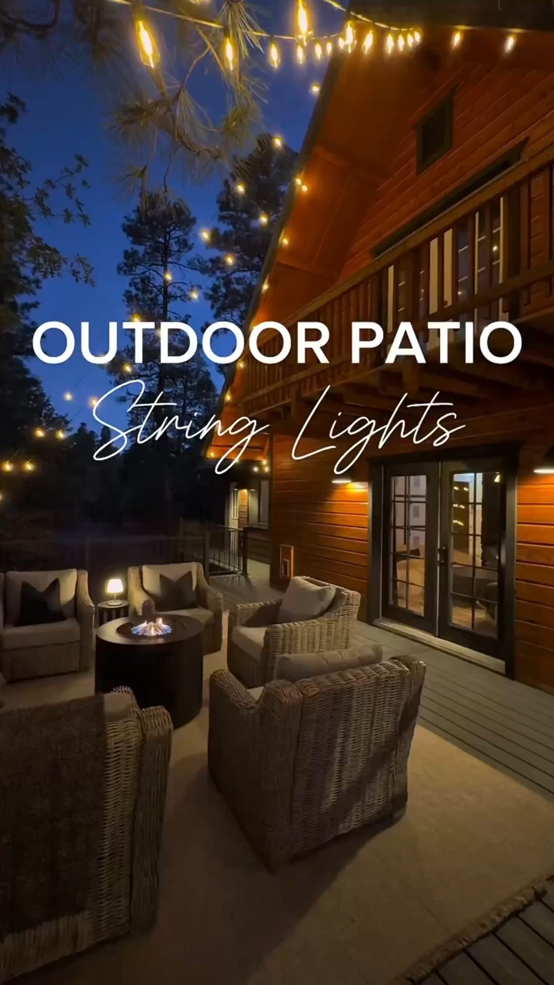 A couple months ago I installed these 160-foot LED outdoor string lights and I love them! They’re waterproof, shatterproof, and instantly create a warm, inviting ambience! I love how cozy our backyard feels now, and it’s the perfect spot for family nights under the stars. ✨

#OutdoorLighting #StringLights #PatioDecor #BackyardOasis #CozyAmbience #LEDLights #HomeDecor #GardenLighting #FamilyTime #OutdoorLiving


#LTKHome #LTKStyleTip #LTKU