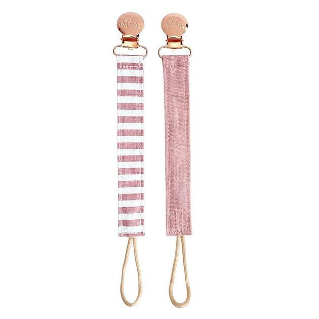Itzy Clip™ Linen Pacifier Strap | Itzy Ritzy