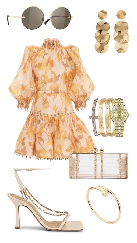 Vacation outfit inspo 🧡

Zimmermann, summer dress, mini dress, orange dress, summer outfit 

#LTKSeasonal #LTKsalealert