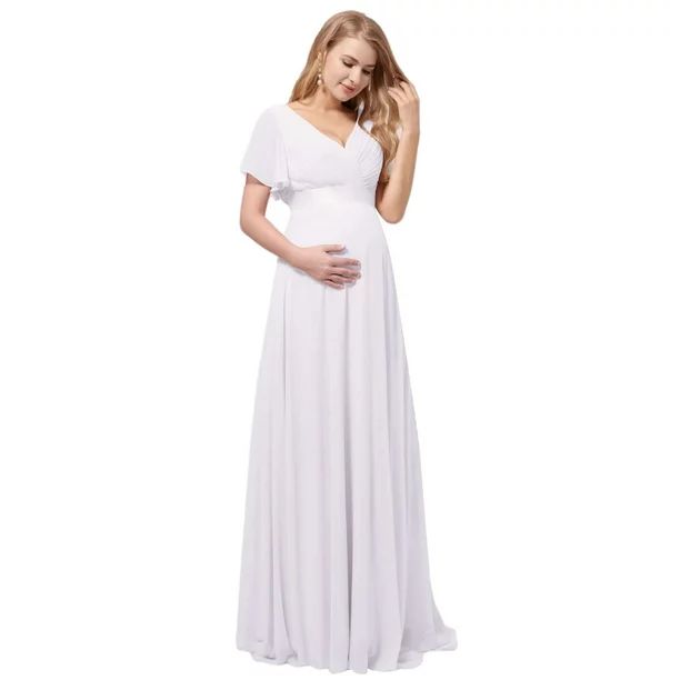 Ever-Pretty Women's Empire Waist Gala Dresses Maternity Dress Empire Waist for Baby Showers 9890Y... | Walmart (US)