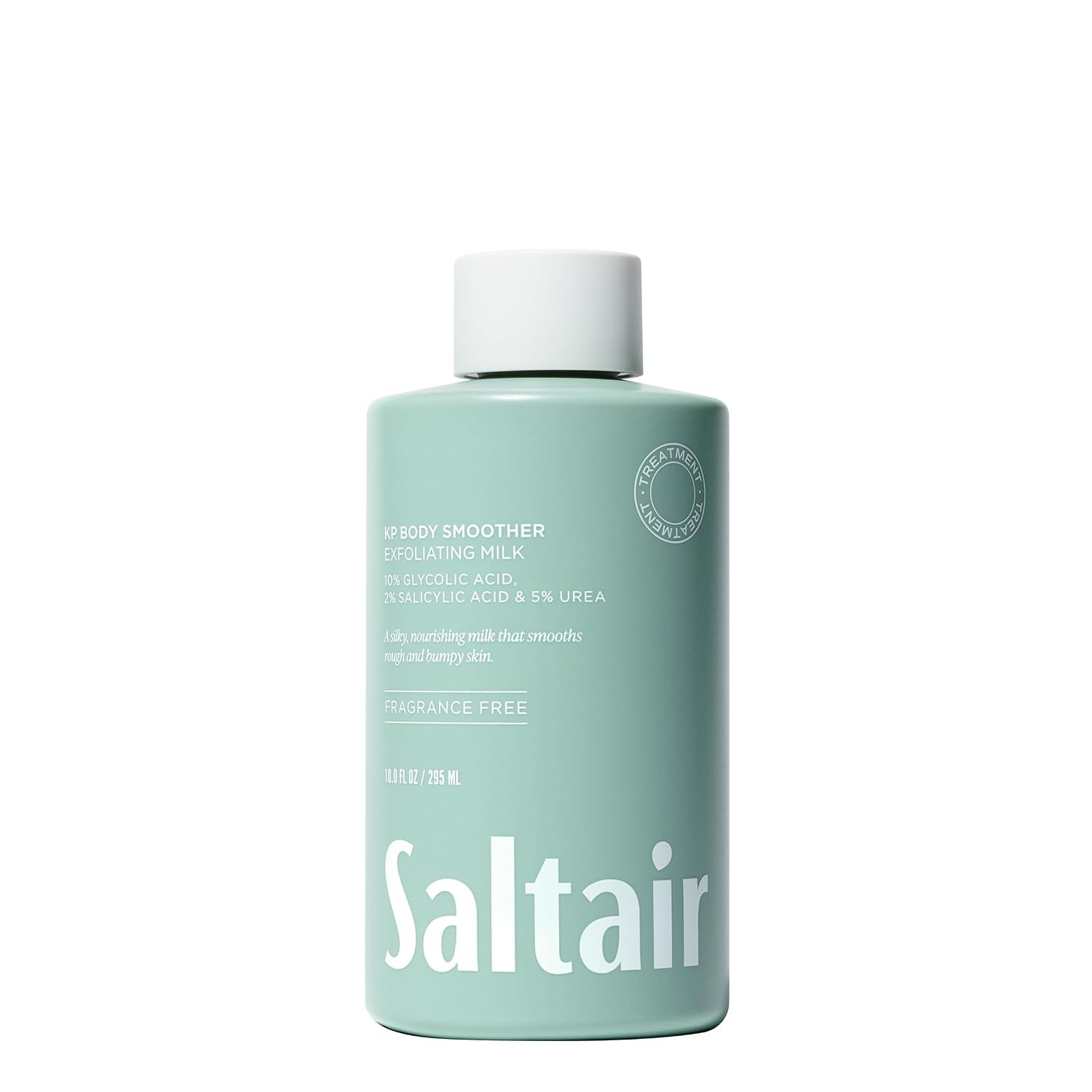Saltair KP Body Milk – AHA BHA Milky Toner to Visibly Smooth Rough & Bumpy Skin – 10% Glycolic, 2% Salicylic Acid Chemical Body Exfoliator – Softening, Moisturizing Formula with Urea – 10oz | Amazon (US)