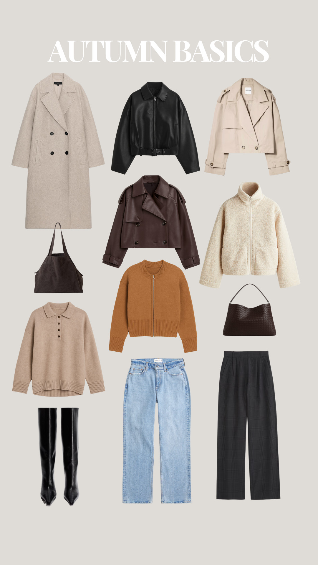 Autumn Style, Casual Outfits, Jeans, Cardigan, Trench, Bomber, Coat, Jumper, Bag, H&M, Abercrombie & Fitch, Bershka, Pull&Bear, ASOS DESIGN, Zara, PrettyLittleThing 

 #LTKuk #LTKautumn #LTKstyletip