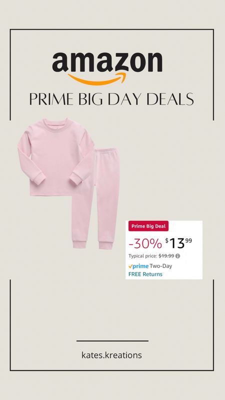 Amazon prime day deal! Buttery soft pajamas for baby, toddler and kids! 

#LTKxPrime #LTKkids #LTKbaby