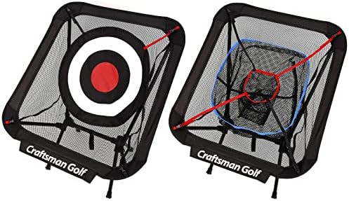 Craftsman Golf Portable Folding Practice Chipping Hitting Net Basket Improve Your Chipping with Prac | Amazon (US)