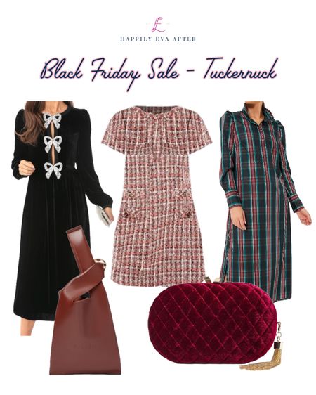 Black Friday with Tuckernuck - shop all your holiday style looks today! Use code CHEERS at checkout for 20% off sitewide, 25% off orders over $500 and 30% off orders over $1000. #holidaystyle #holidaydress

#LTKHoliday #LTKstyletip