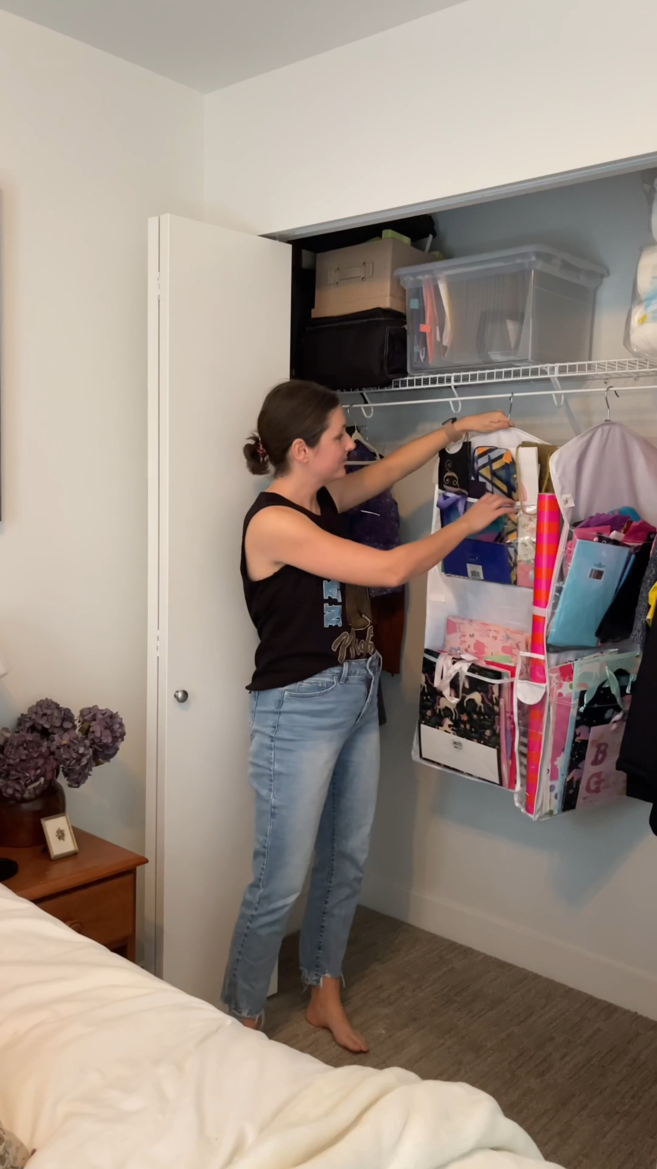 #wayfairpartner How I’m doing home organization in 2024! I’ve had a love/hate (mostly hate) relationship with our counter-depth fridge. It’s not big enough for our needs, but we can’t get a bigger fridge, so the next best thing is organizing it better. ✅

I found the coolest @wayfair home organization products, and man, it has made all the difference for us in our cramped kitchen. I also found this amazing gift wrapping organizer and it has given us so much of our closet back. 

I’m linking to everything you see here and more home organizing hack products that you probably haven’t seen before!

#Wayfair #organization #homeorganization #homehacks #homedecorhacks #fridgeorganization #fridgegoals #hometips. Home organization hacks. Home organizing. Organizing the fridge. Organize home. Organize with me. Organize closet. Gift wrapping organization. Rolling egg holder. Wayfair deals. Wayfair fines. Aesthetic calendar aesthetic fridge calendar.

#LTKhome #LTKfamily #LTKVideo