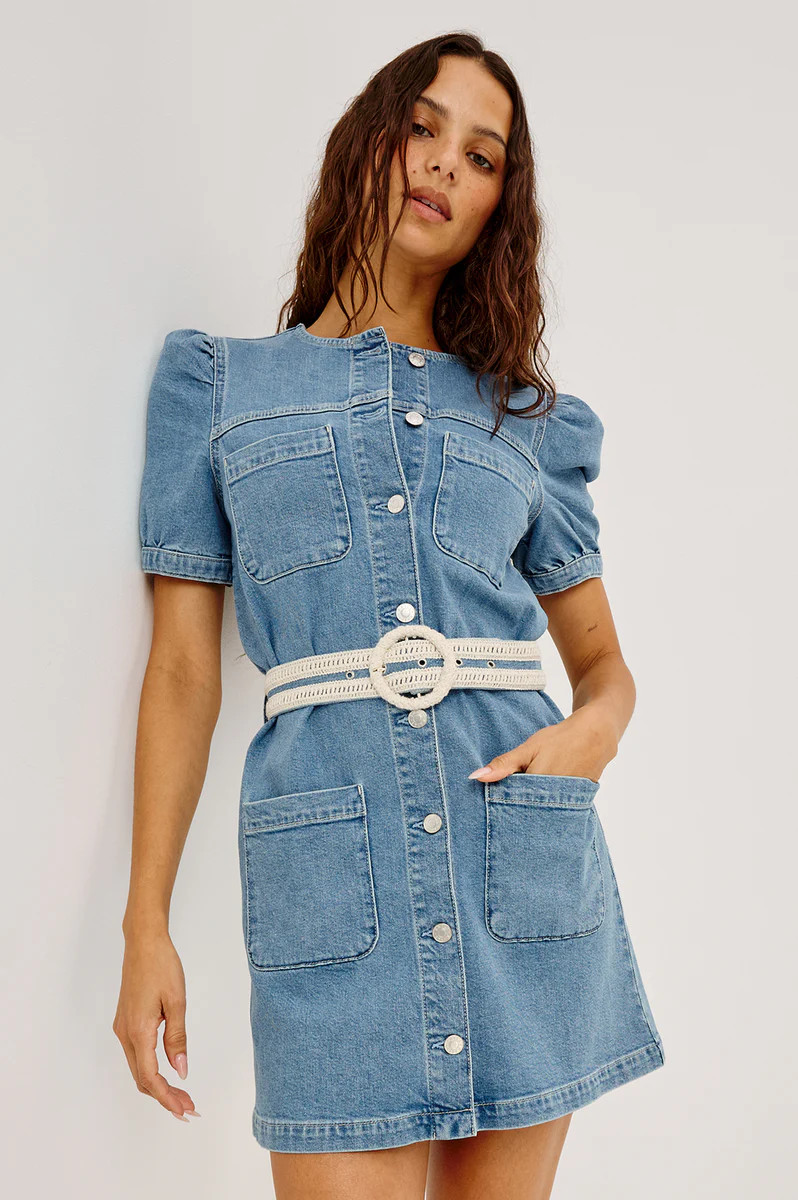 CLAIREMONT DRESS - SORRENTO BRAIDED | Rails