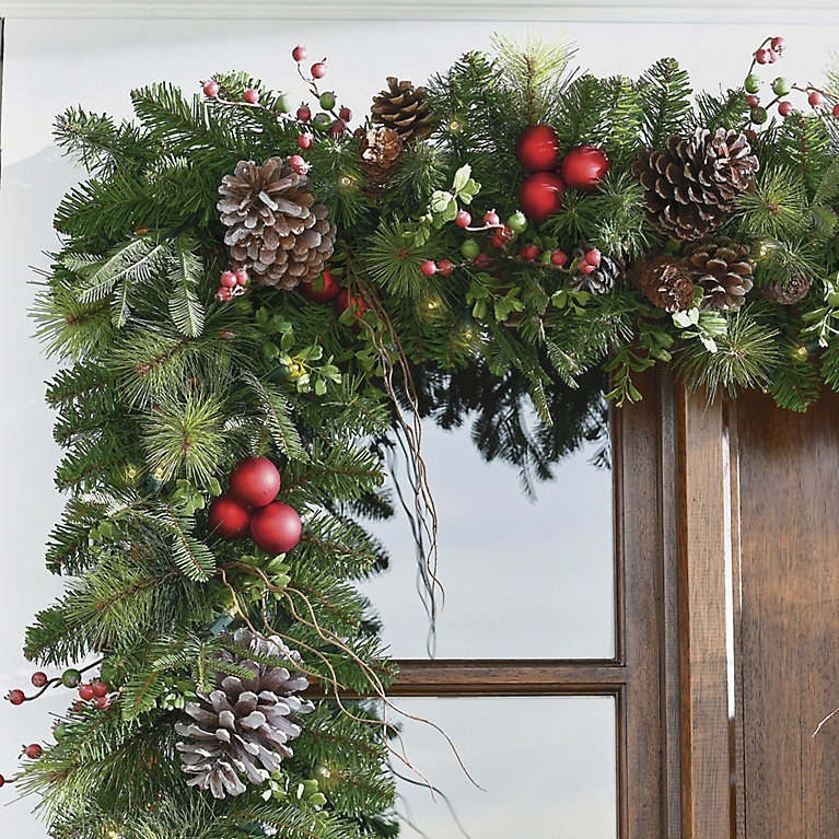 Hadley Holiday Cordless Greenery | Grandin Road