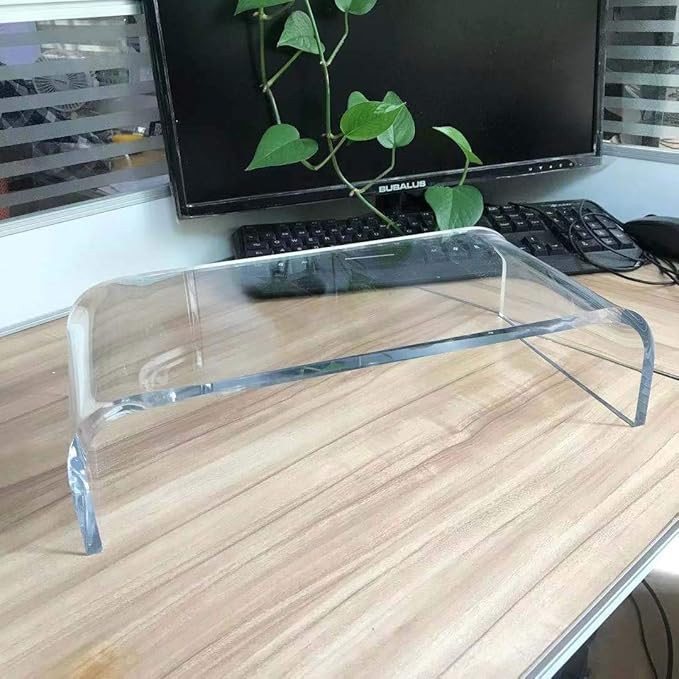 Clear Acrylic Stand for Computer Laptop TV, Display Risers, Jewelry Display Stand, Figure Showcas... | Amazon (US)
