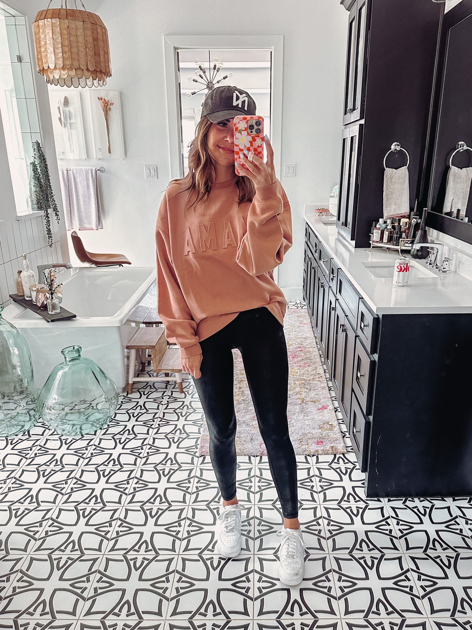 pink lily new FALL EDIT🍁discount code: AMBER20 works sitewide for 20% off. wearing size small in the leggings and size small in the sweatshirt  

#LTKfamily #LTKSeasonal #LTKunder50