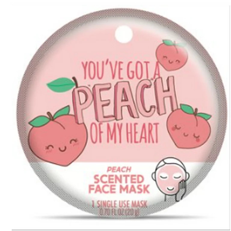 Taste Beauty Scented Face Mask, Peach, 1 Piece | Walmart (US)