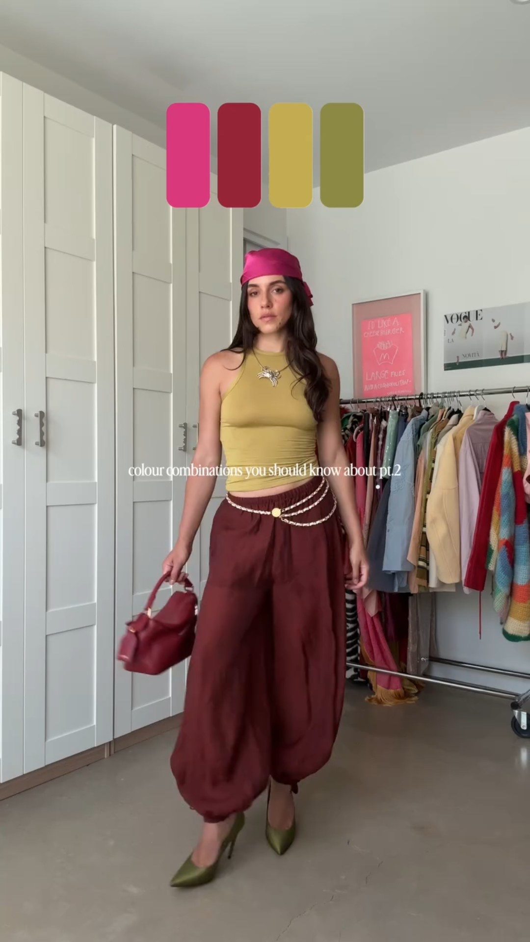 Colour combinations you should know about pt.2 

#maximaliststyle #colourtheory #colourfulstyle