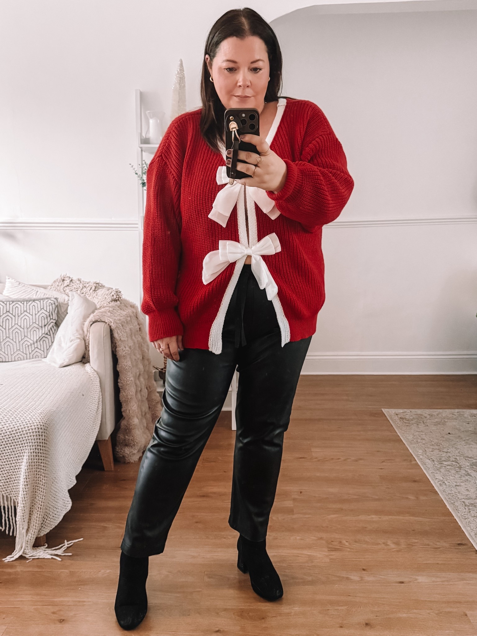 Christmas Day Outfit 

Bow Jumper and Trousers 

#LTKcurves #LTKplussize #LTKpartywear