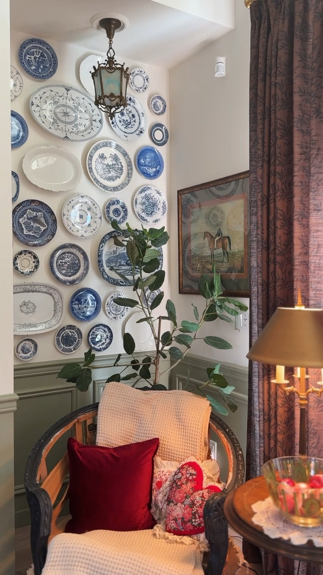 Whenever I share my blue and white plate wall I always get questions on how I hang my plates! Linked the two methods I use here! I prefer the traditional wire hangers for my larger plates and platters, and the discs for the littles! 

#LTKHome #LTKstorytime #LTKdayinmylife