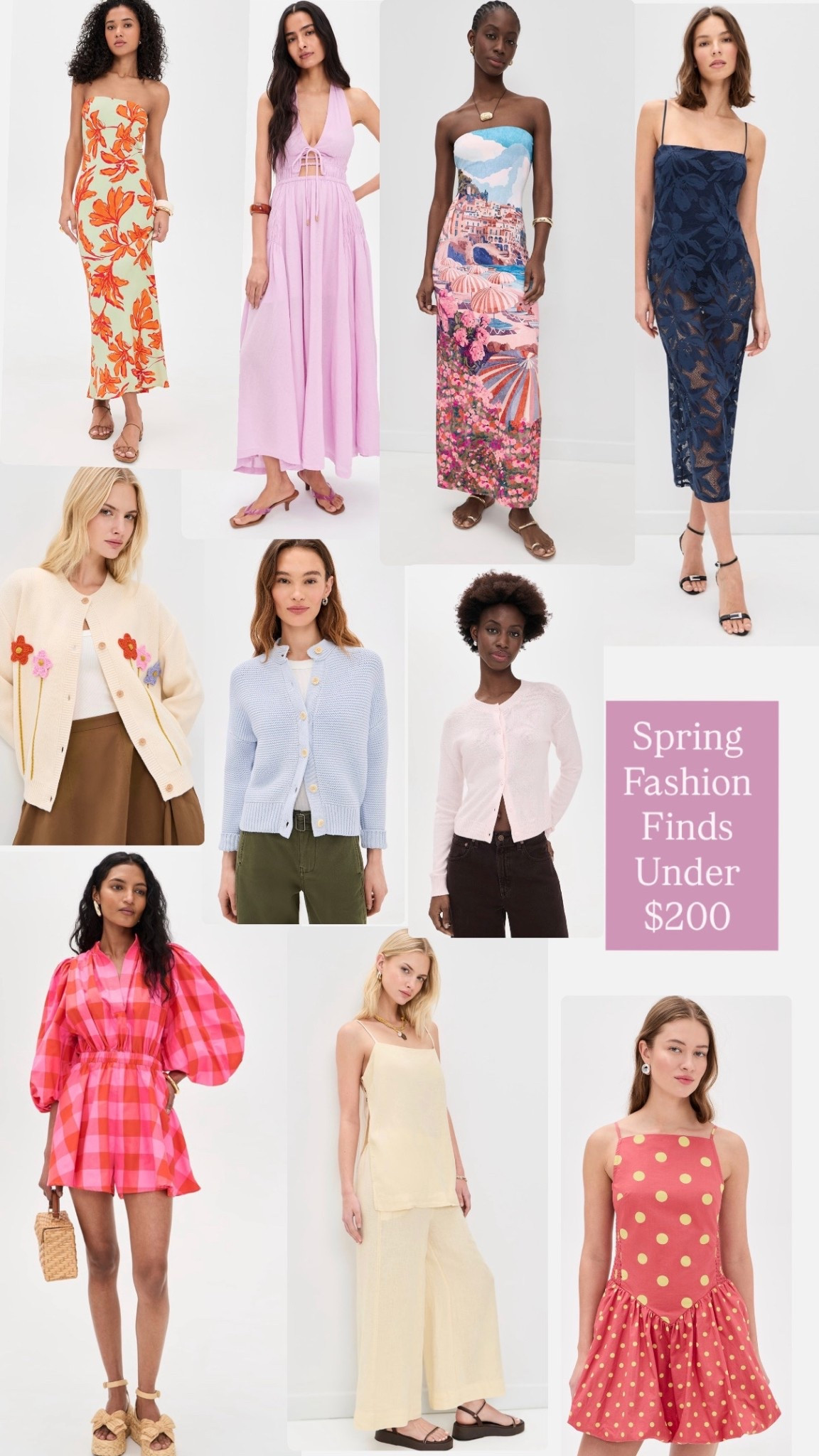 Spring fashion finds under $200 — daily edit cover from Found by Em