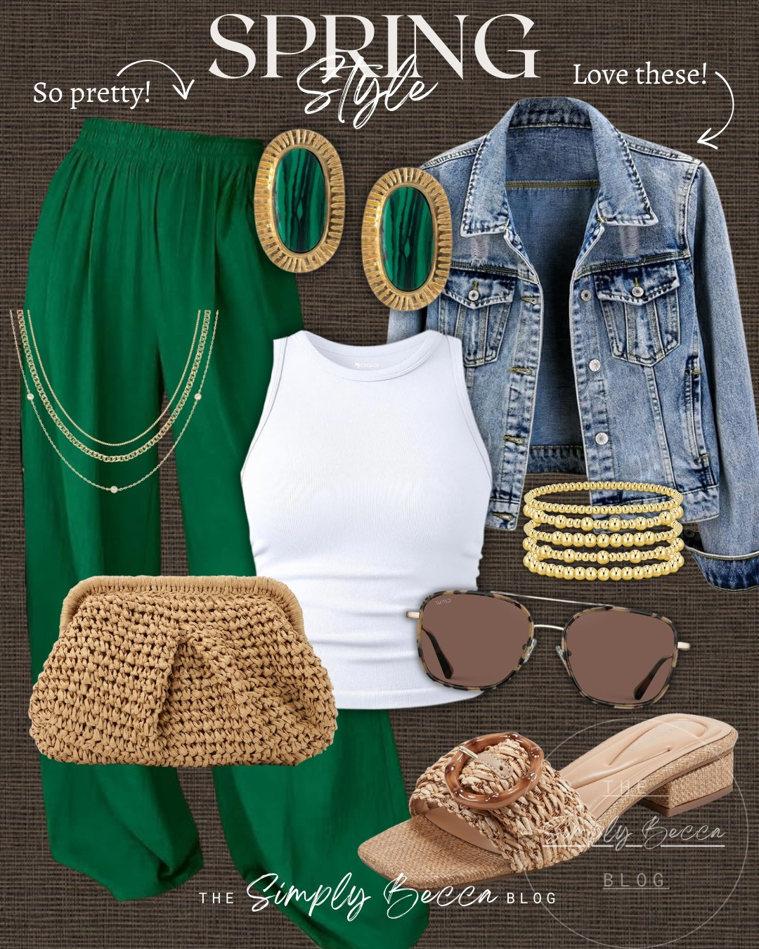 Umm, I’ll take one of each 😍 These pants are a newww arrival and so cute!

@amazon #amazon #ltkwomens #springstyle #palazzopants #greenpants #hoopearrings #layerednecklace 

 #LTKSpringSale #LTKootd #LTKSeasonal