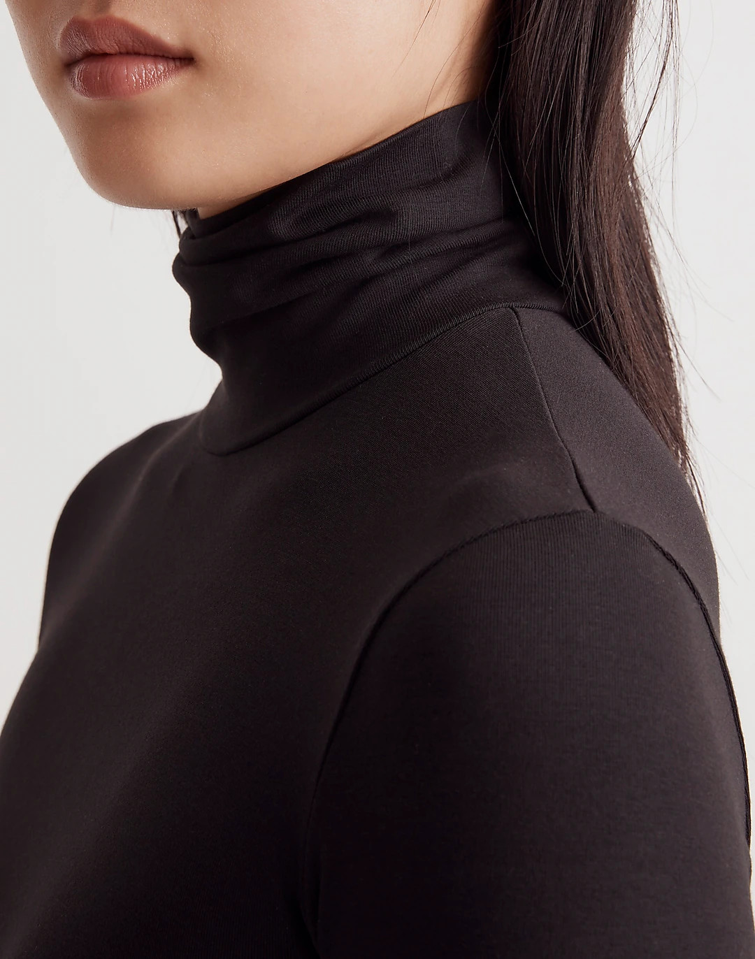 Turtleneck Thong Bodysuit | Madewell