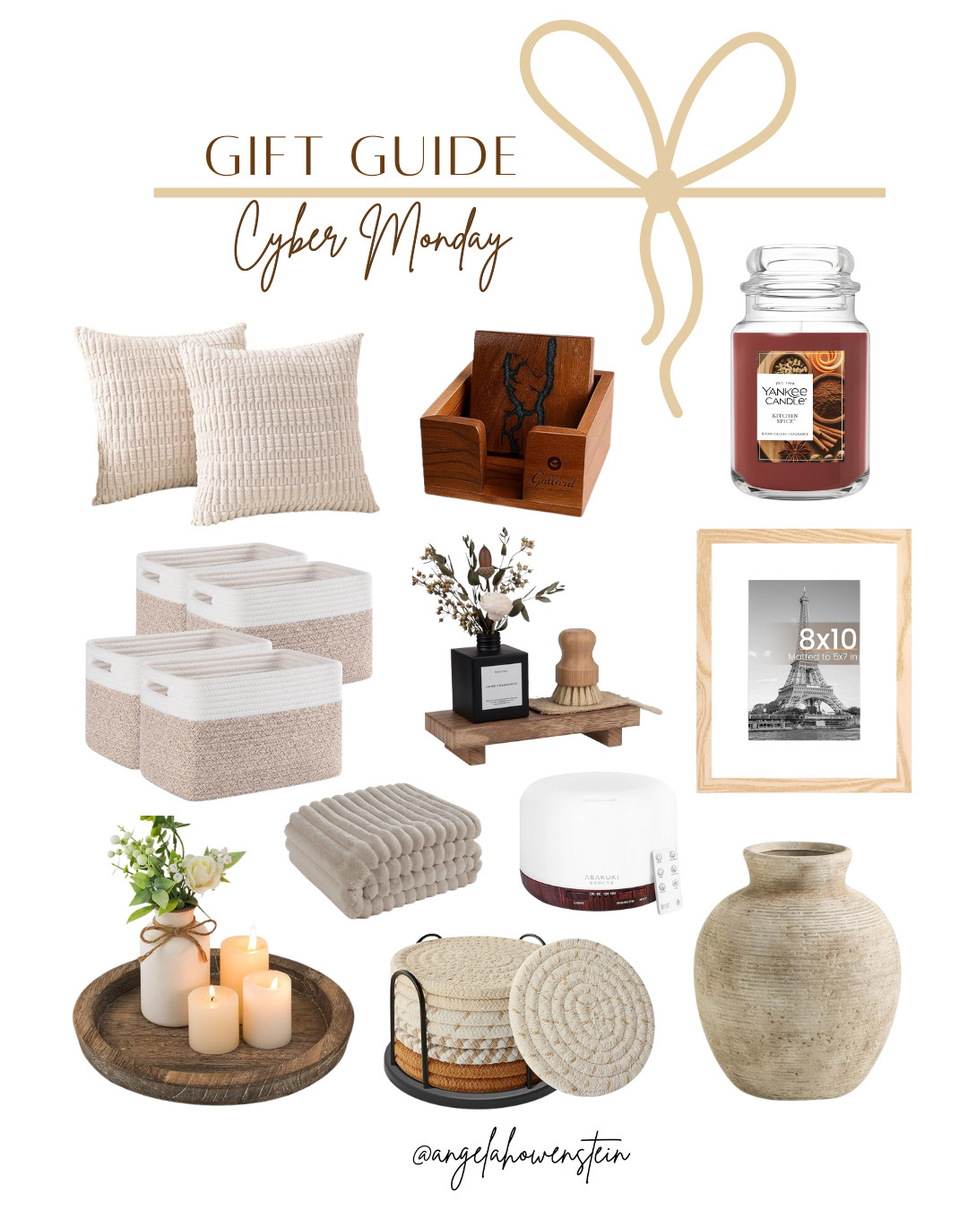 Cyber Monday gift guide for the home. Thoughtful finds for every space.

#CyberMonday #GiftGuide #ForHome #HomeEssentials #MinimalistHome #SimpleLiving #HomeFinds #CozySpaces
 

 #LTKCyberWeek #LTKGiftGuide #LTKSaleAlert