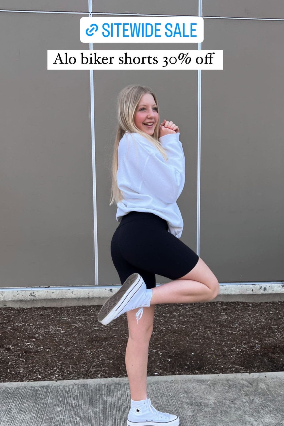Alo sale 
Biker shorts 

#LTKsalealert #LTKfit #LTKunder100