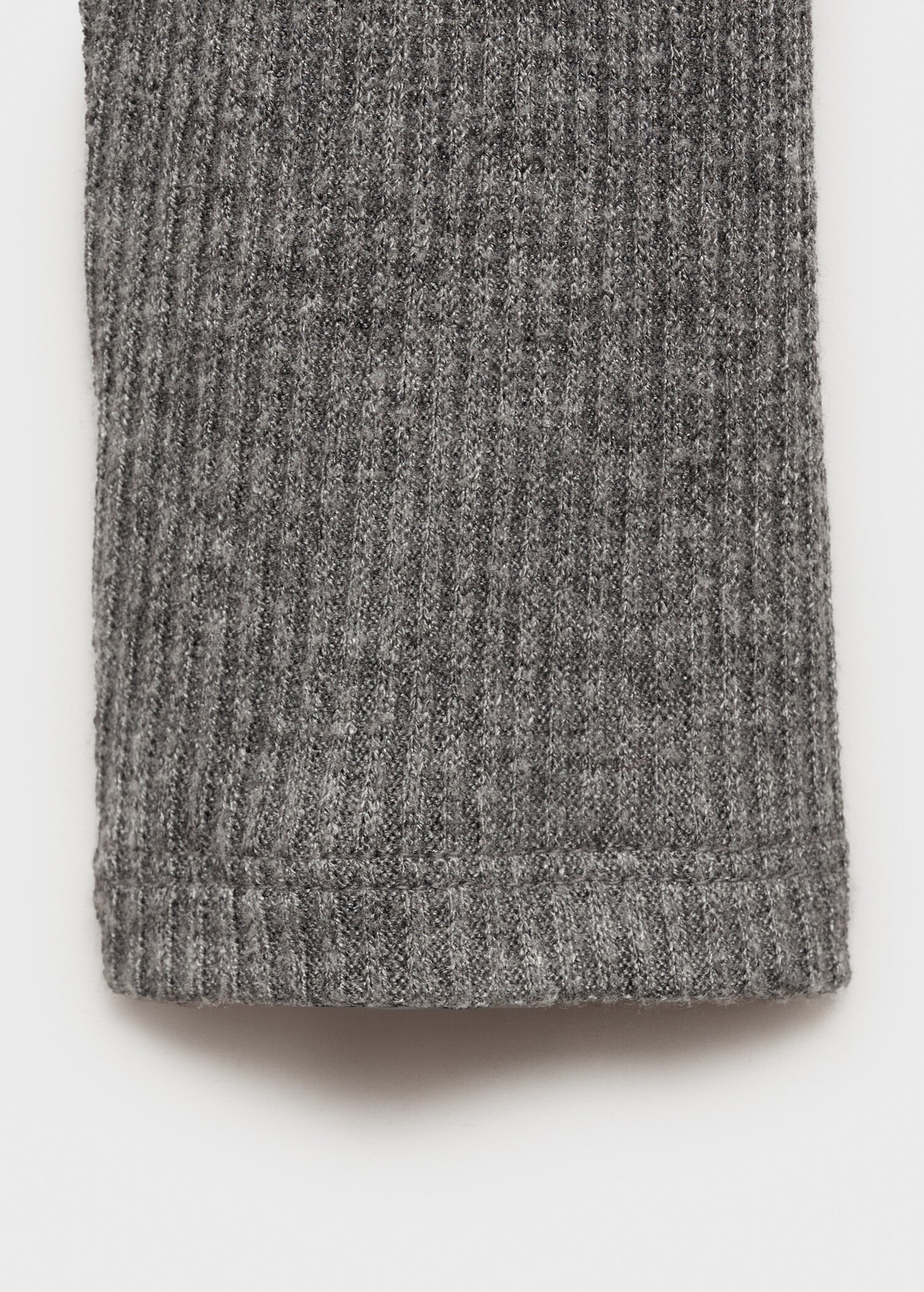 Turtle neck ribbed t-shirt | Mango (US/MX/AU)