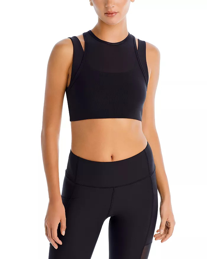 Mesh Cut Out Bra - 100% Exclusive | Bloomingdale's (US)
