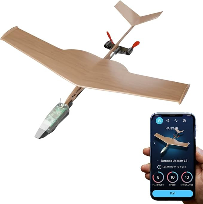 POWERUP 4.0 The Next-Generation Smartphone Controlled Paper Airplane Kit, RC Controlled. Easy to ... | Amazon (US)