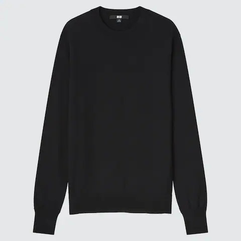 Women 100% Extra Fine Merino Crew Neck Jumper | UNIQLO (UK)