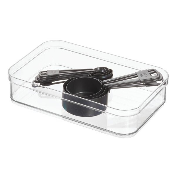 iDesign Crisp Drawer Organizer 6 x 9 x 2, Clear | Walmart (US)