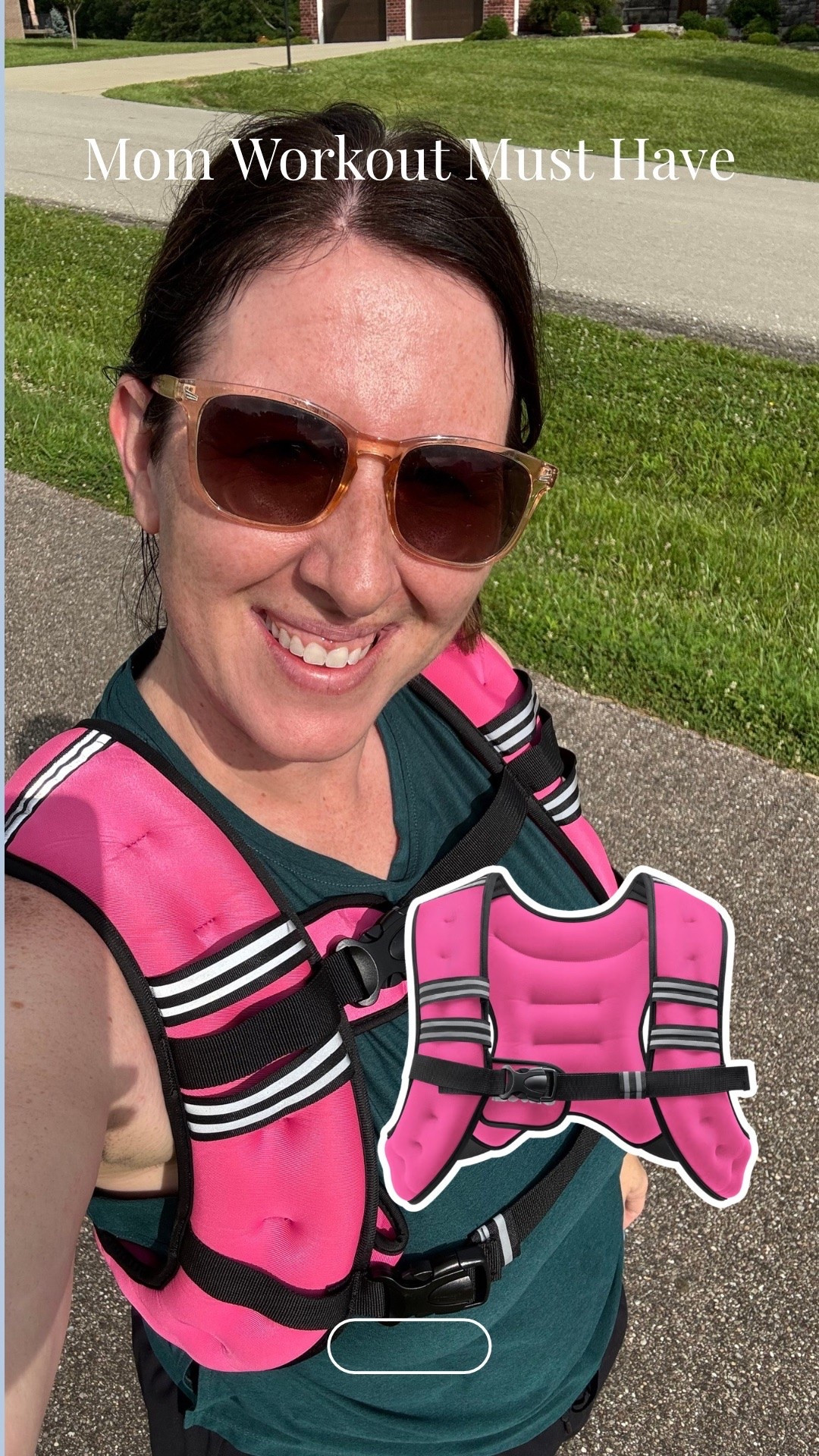 This weighted vest is what I always reach for when it comes time to get a workout in!

#LTKmomlife #LTKselfcare #LTKfitnessgoals